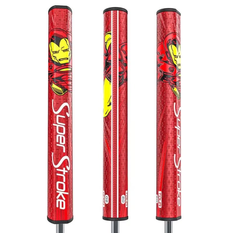 Super Stroke SuperStroke Tour 2.0 Marvel limited edition putter grip, IRONMAN