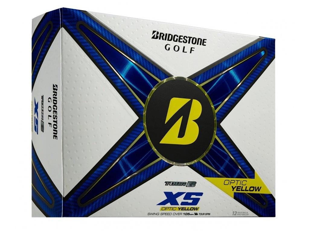 Bridgestone Tour B XS golfballen, geel