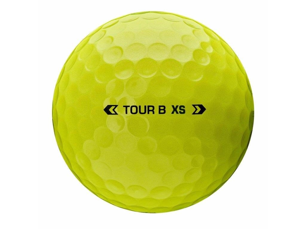 Bridgestone Tour B XS golfballen, geel