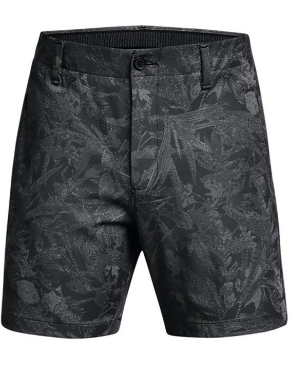 Under Armour Iso-Chill Printed 7 heren shorts, black/halo gray