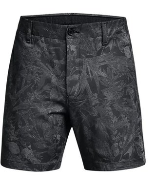 Under Armour Iso-Chill Printed 7 heren shorts, black/halo gray