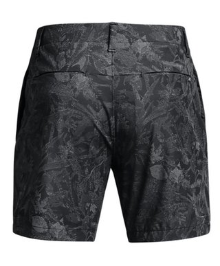 Under Armour Iso-Chill Printed 7 heren shorts, black/halo gray