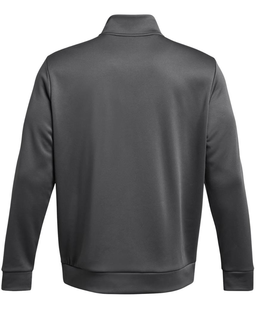 Under Armour Fleece 1/4 Zip heren sweatshirt, castlerock/black