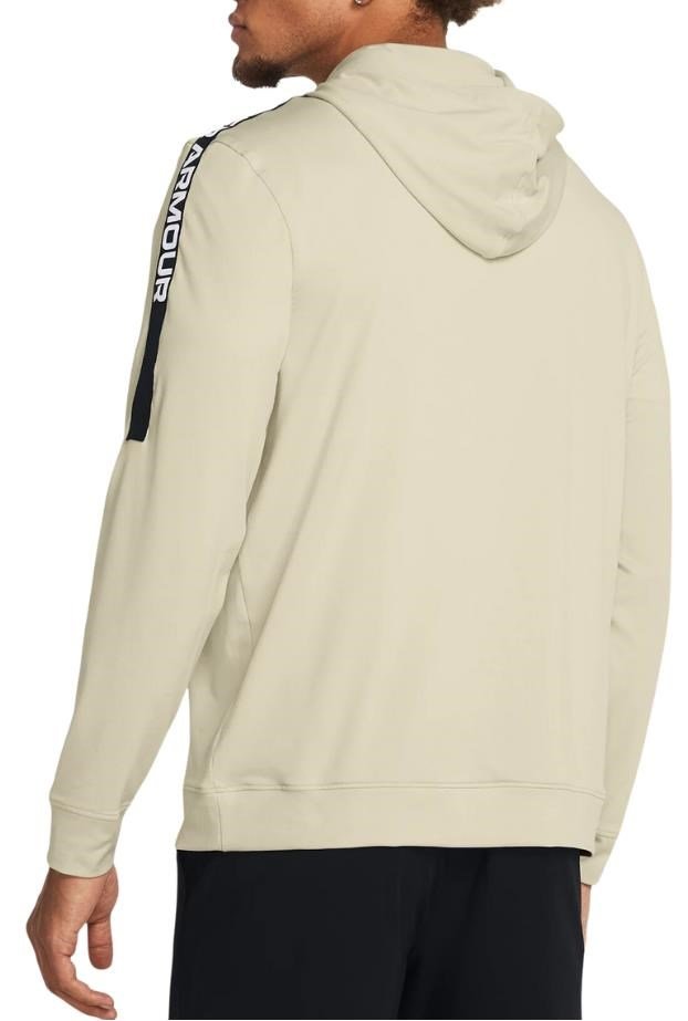 Under Armour Playoff heren hoodie, slit/zwart/wit
