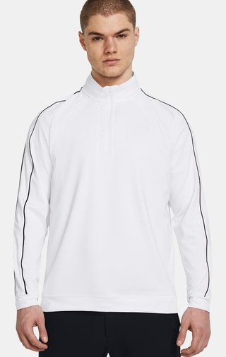 Under Armour Storm Midlayer 1/2 Zip heren sweater, wit/midnight navy