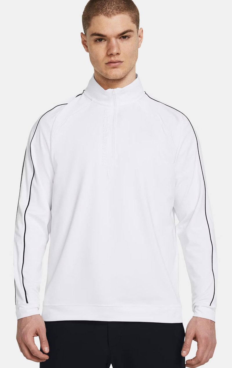Under Armour Storm Midlayer 1/2 Zip heren sweater, wit/midnight navy