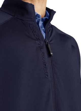 Under Armour Storm Midlayer heren sweatshirt, navy/wit