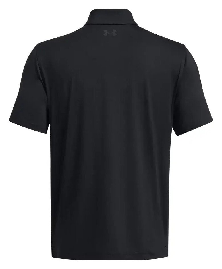 Under Armour T2G heren polo, zwart/pitch gray