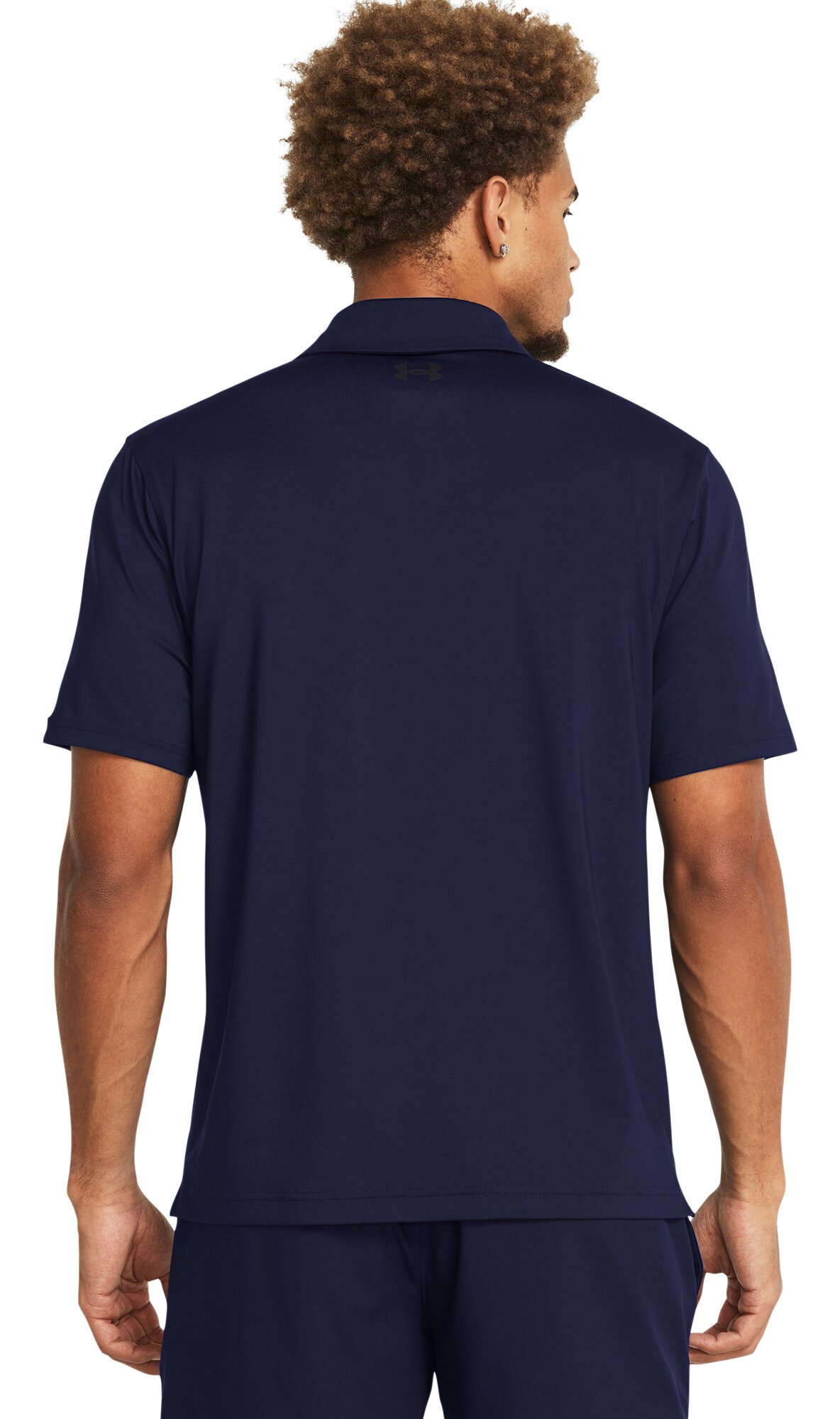 Under Armour T2G heren polo, midnight navy/pitch gray