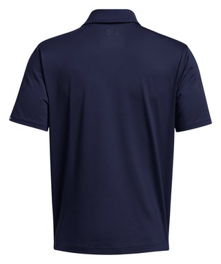 Under Armour T2G heren polo, midnight navy/pitch gray