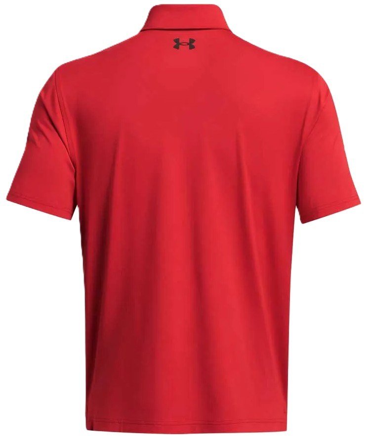 Under Armour T2G LB heren polo, rood/zwart
