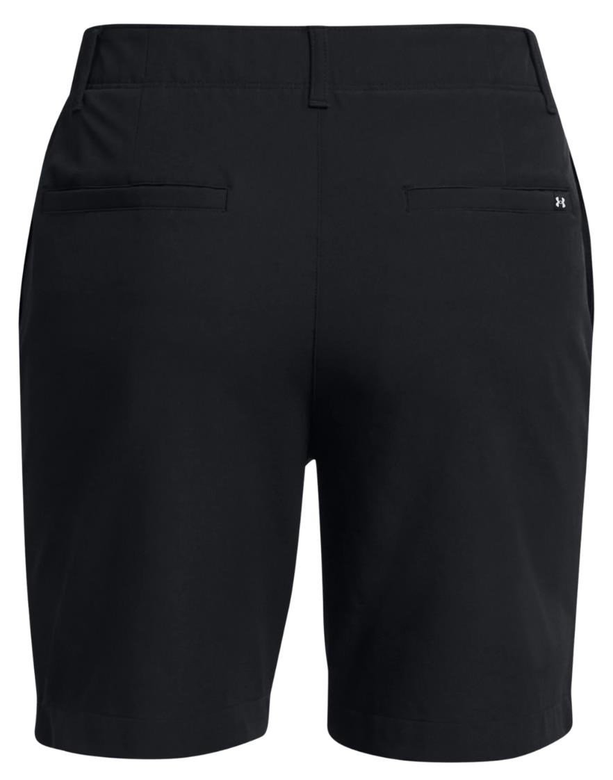 Under Armour Drive 7" dames shorts, zwart/metallic zilver