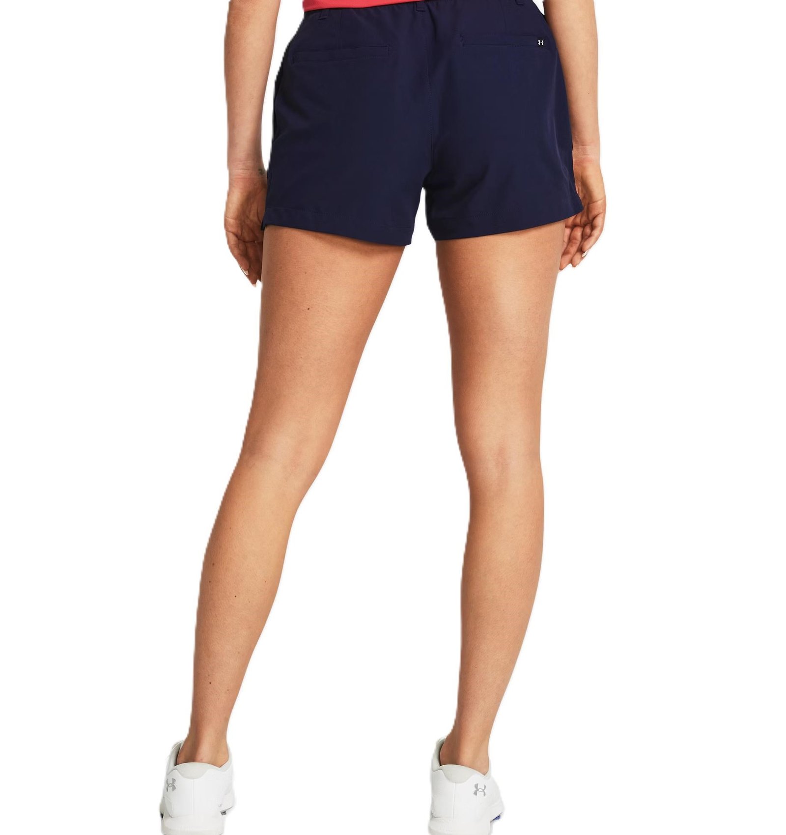 Under Armour Drive 3.5" damesshort, midnight navy/halo grey