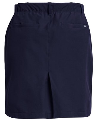 Under Armour Drive dames skort 2024, midnight navy/halo gray