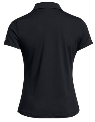 Under Armour Playoff dames polo, zwart