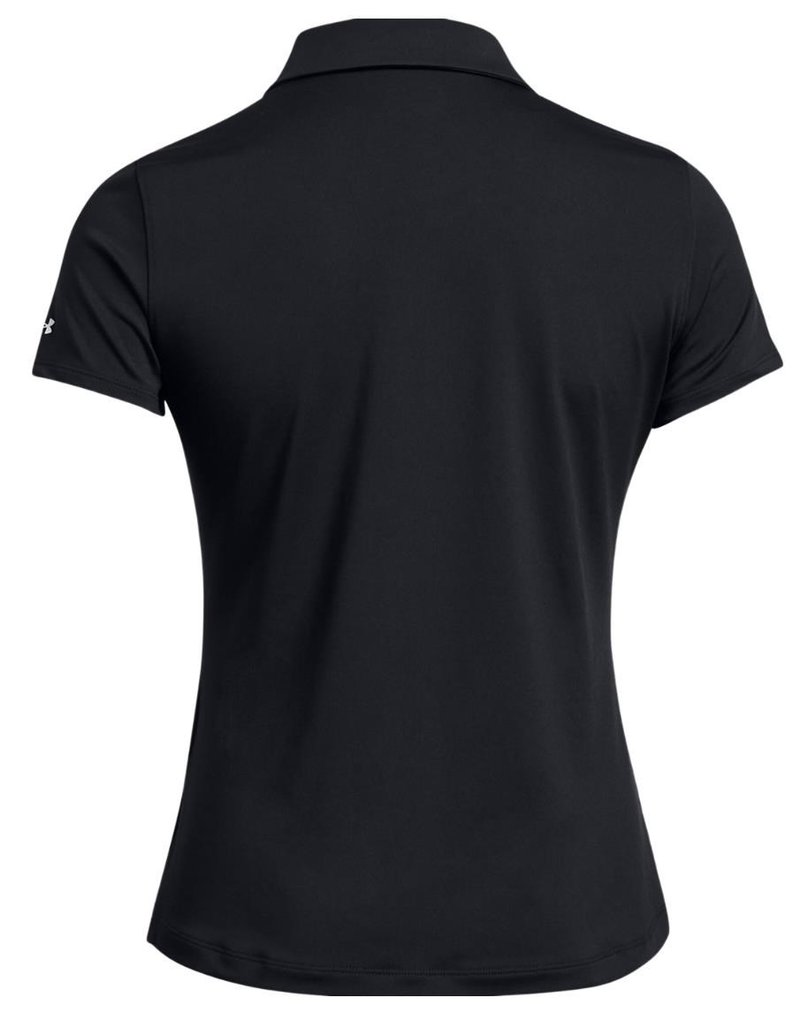 Under Armour Playoff dames polo, zwart