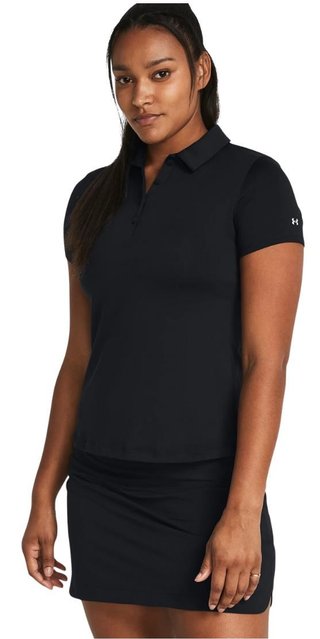 Under Armour Playoff dames polo, zwart