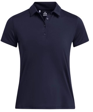 Under Armour Playoff dames polo, midnight navy/halo grey