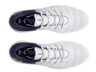 Under Armour Charged Breathe 2 Knit SL dames golfschoenen, halo grey/midnight navy/metallic silver