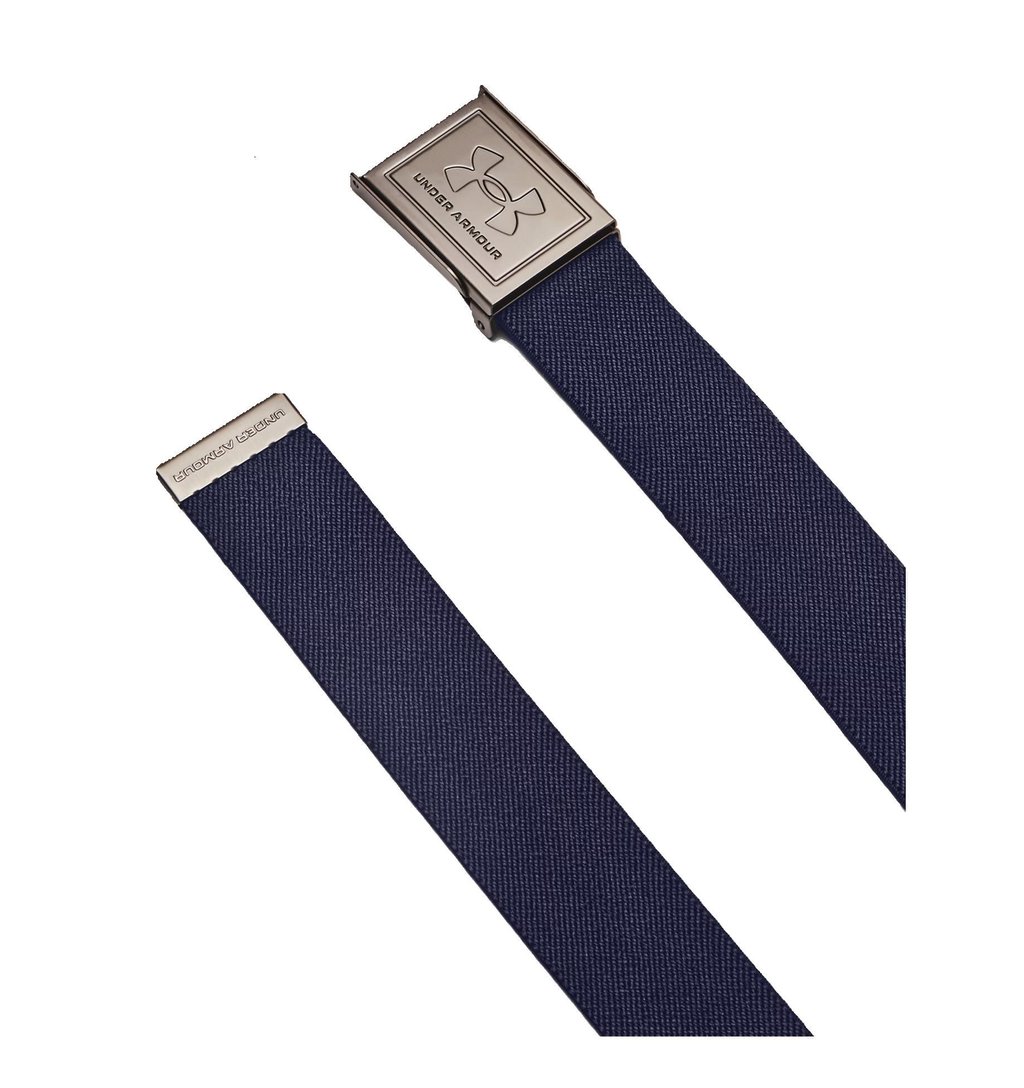 Under Armour Stretch Webbing heren riem, midnight navy/khaki base/castlerock