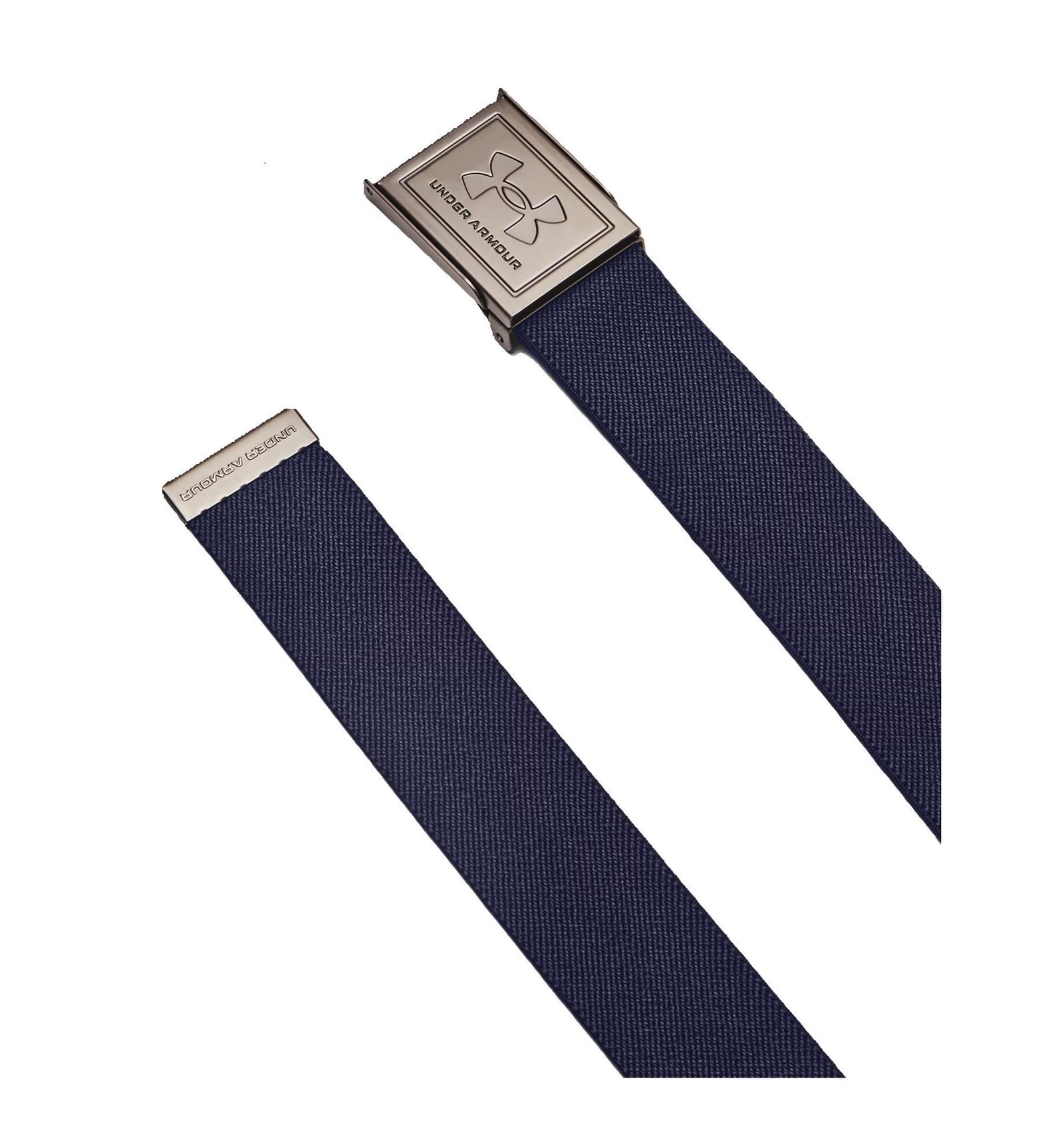 Under Armour Stretch Webbing heren riem, midnight navy/khaki base/castlerock