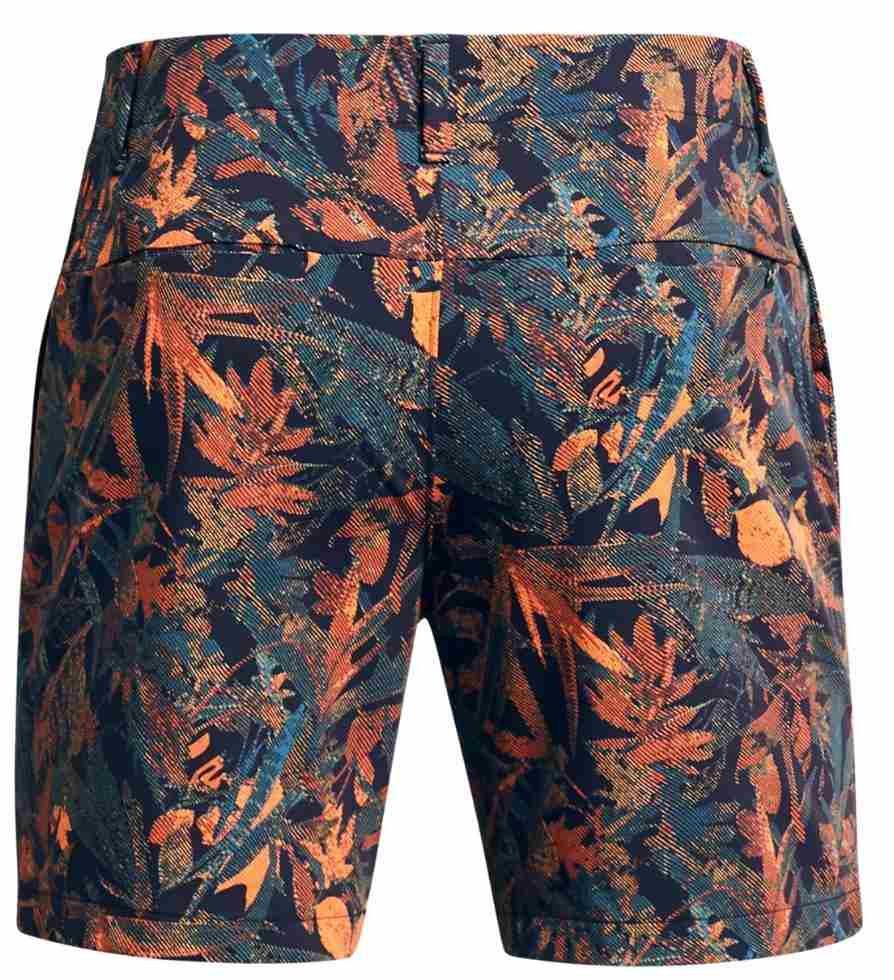 Under Armour Iso-Chill Printed 7 heren shorts, midnight navy/photon blue/halo gray