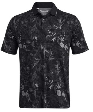 Under Armour Iso-Chill Edge heren polo, zwart/pitch gray