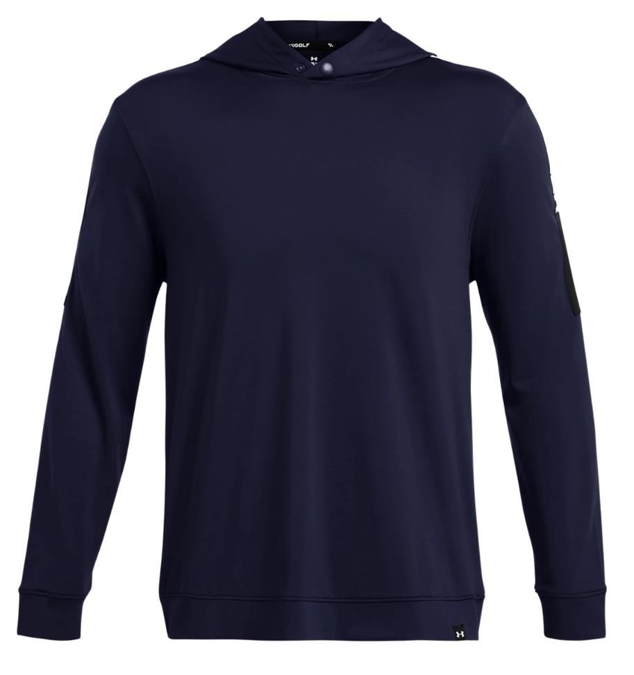Under Armour Playoff heren hoodie, midnight navy/black/white
