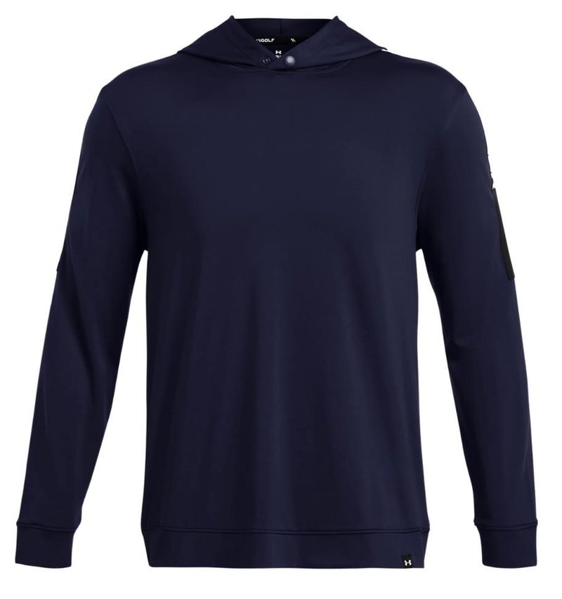 Under Armour Playoff heren hoodie, midnight navy/black/white