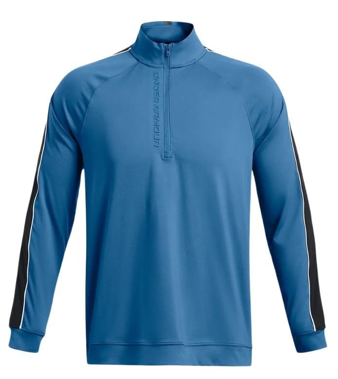 Under Armour Storm Midlayer 1/2 Zip heren sweatshirt, photon blue/midnight navy/white