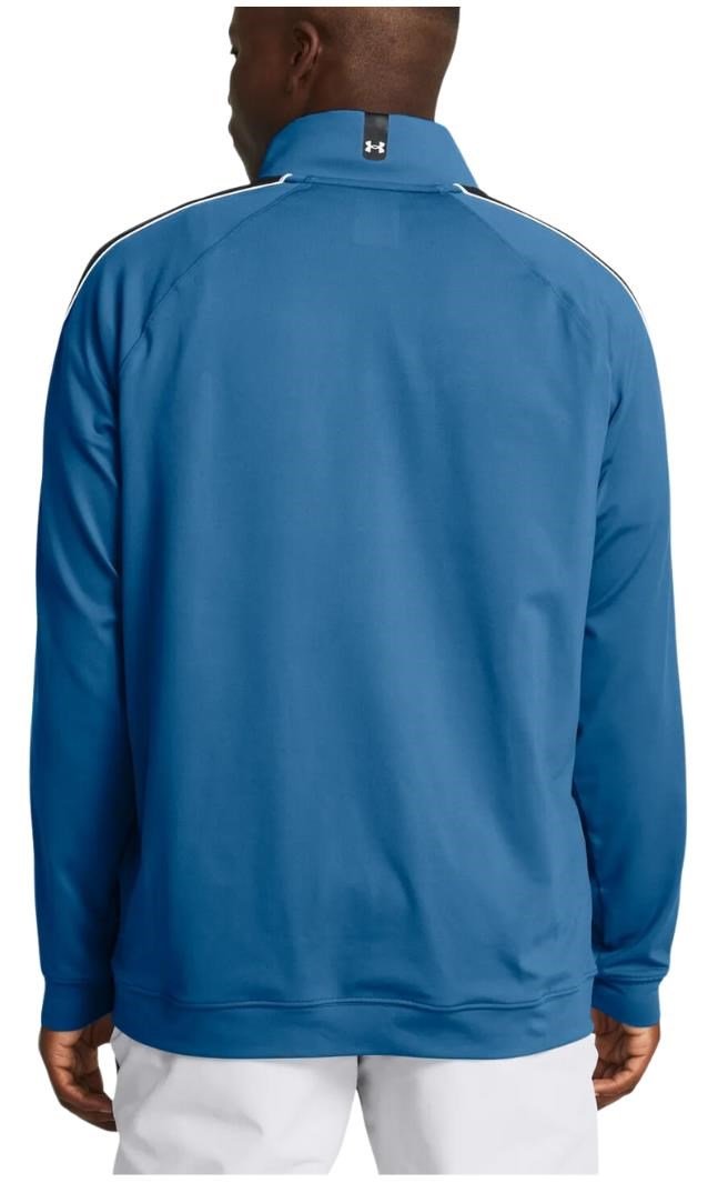 Under Armour Storm Midlayer 1/2 Zip heren sweatshirt, photon blue/midnight navy/white