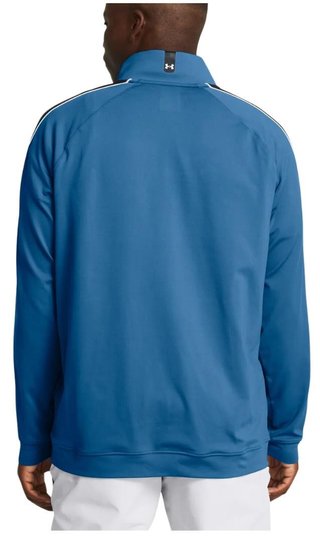 Under Armour Storm Midlayer 1/2 Zip heren sweatshirt, photon blue/midnight navy/white