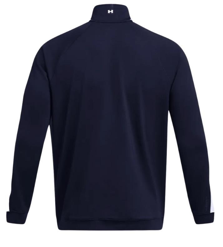 Under Armour Storm Midlayer 1/2 Zip heren sweater, midnight navy/matrix green/white