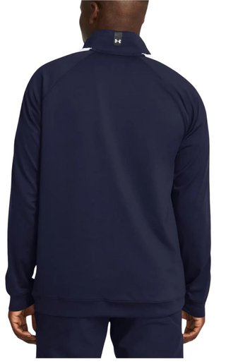 Under Armour Storm Midlayer 1/2 Zip heren sweater, midnight navy/matrix green/white