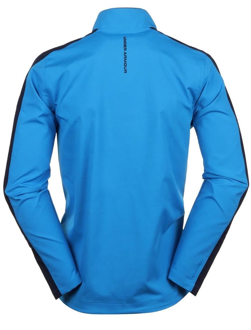 Under Armour Storm Windstrike 1/2 Zip heren jack, photon blue/midnight navy/white