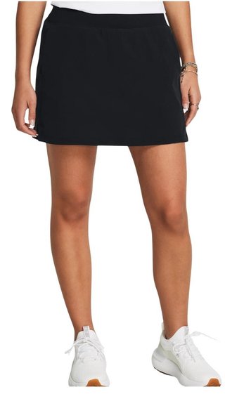 Under Armour Empower dames skort 2024, zwart/halo grey