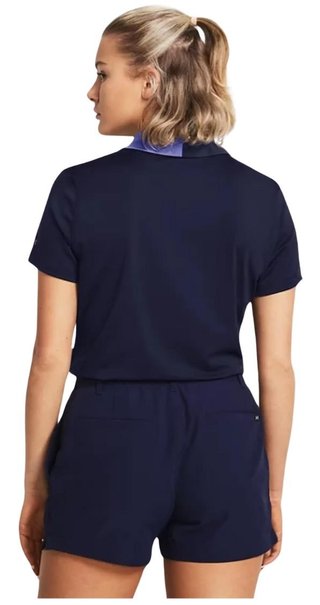 Under Armour Playoff Pitch dames polo, midnight navy/starlight