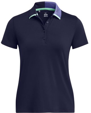Under Armour Playoff Pitch dames polo, midnight navy/starlight