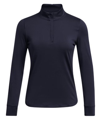 Under Armour Playoff 1/4 Zip dames sweatshirt, midnight navy/white