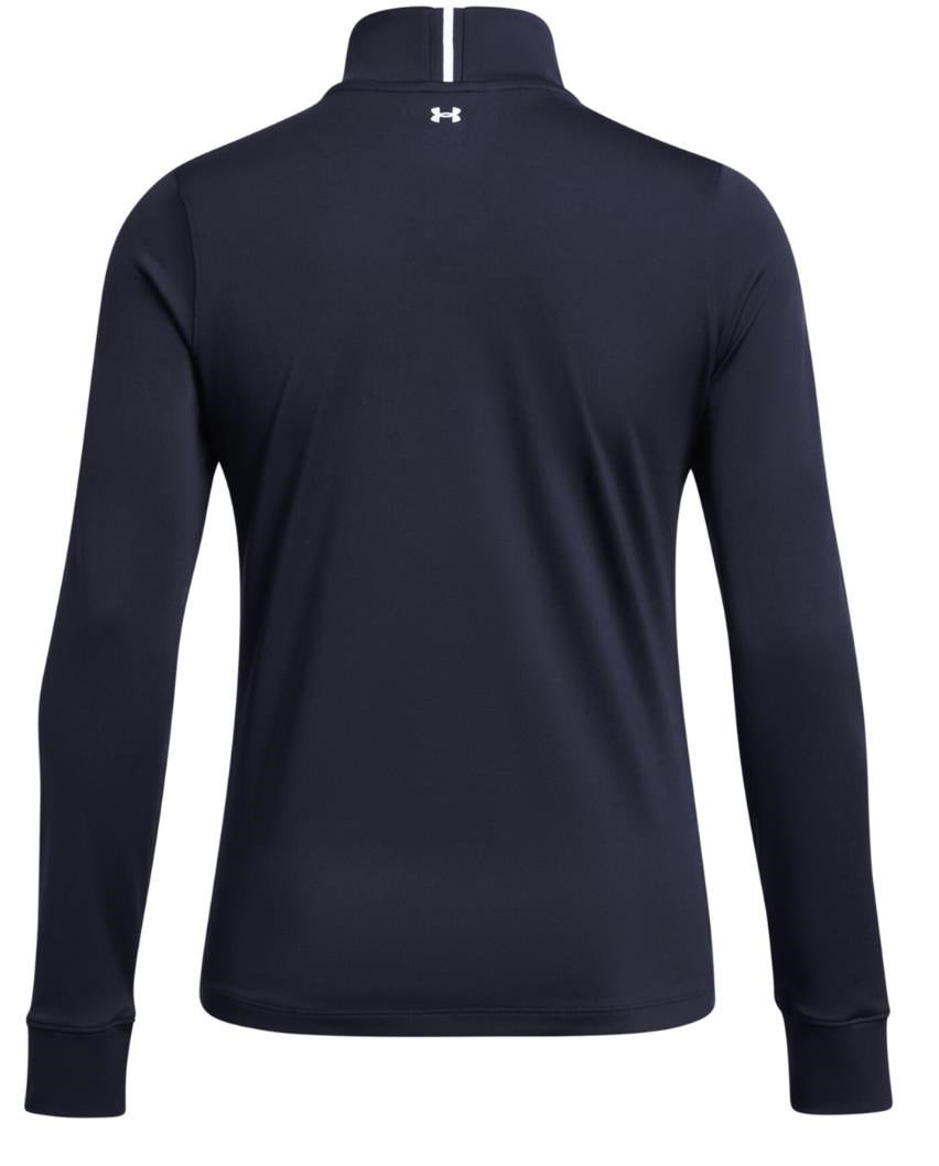 Under Armour Playoff 1/4 Zip dames sweatshirt, midnight navy/white
