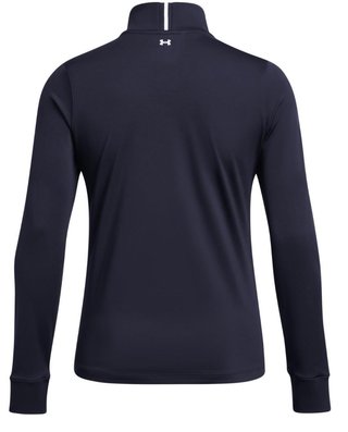 Under Armour Playoff 1/4 Zip dames sweatshirt, midnight navy/white
