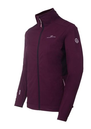 2117 of Sweden Torsvi dames hybride jas, dark plum