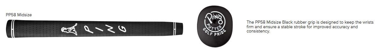 PING 2024 Fetch putter, staal