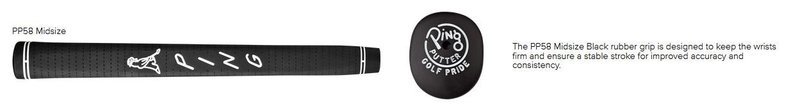 PING 2024 Fetch putter, staal