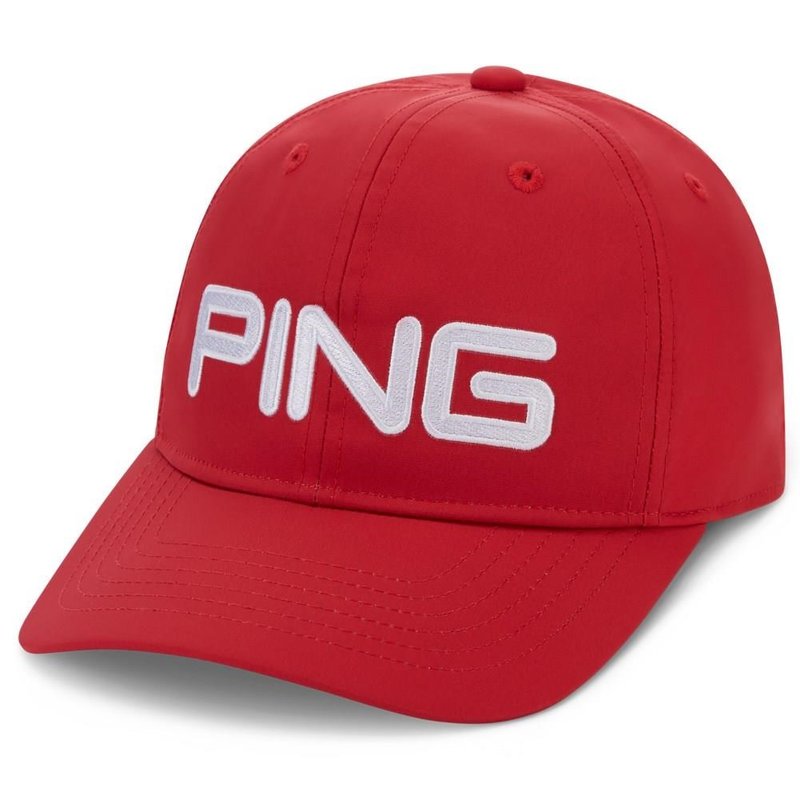 PING Unstructured heren pet, tomato red