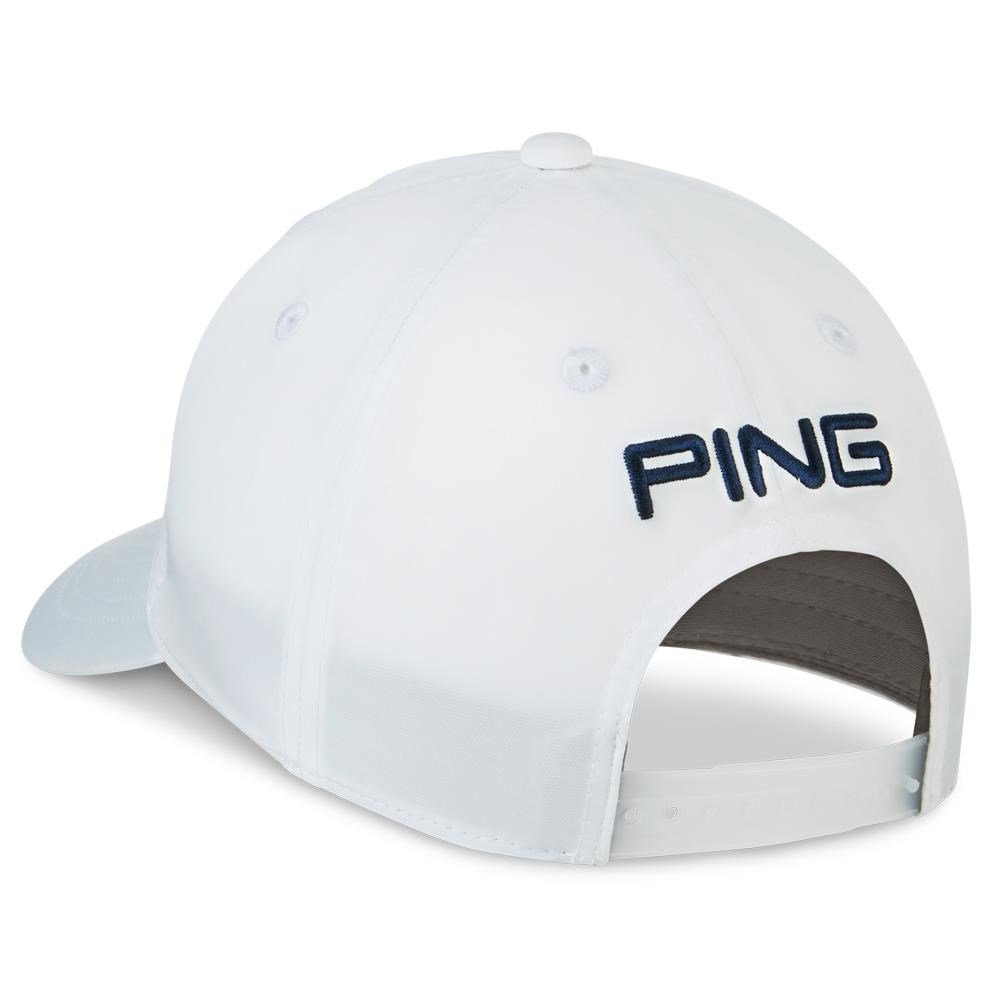 PING Unstructured heren pet, wit