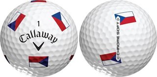 Callaway Chrome Soft Truvis Czech Flag golfballen