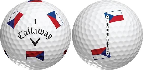 Callaway Chrome Soft Truvis Czech Flag golfballen