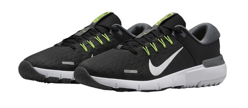 Nike Nike Free Golf NN unisex golfschoenen, zwart/ijzergrijs/volt/wit