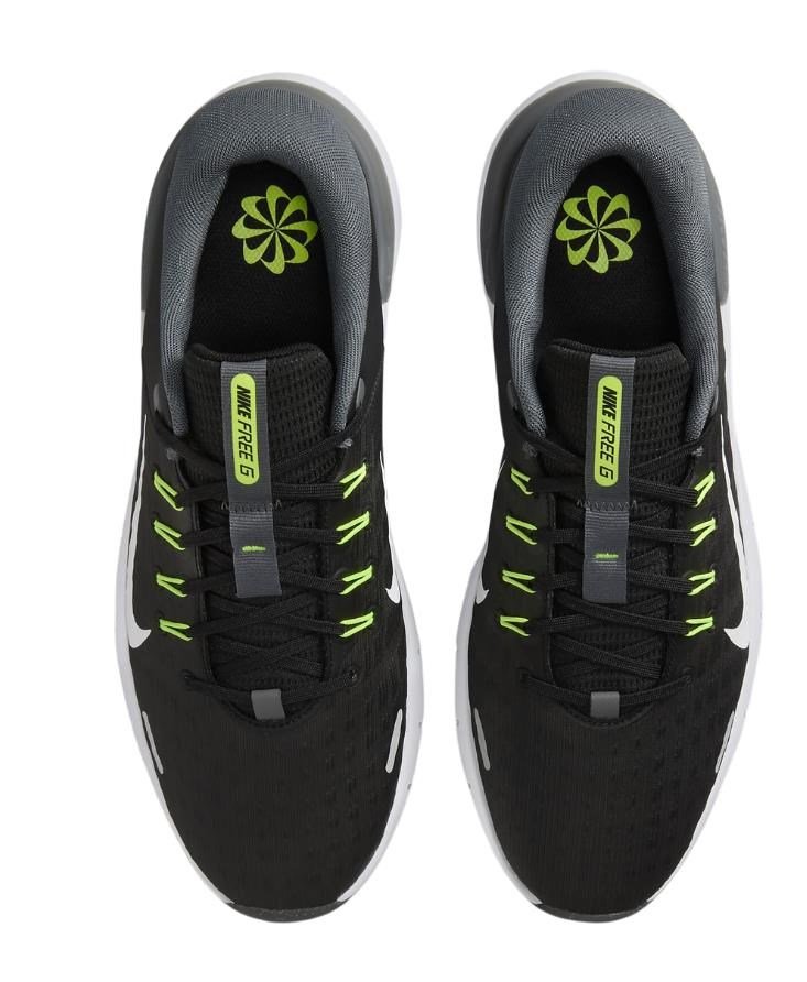 Nike Nike Free Golf NN unisex golfschoenen, zwart/ijzergrijs/volt/wit